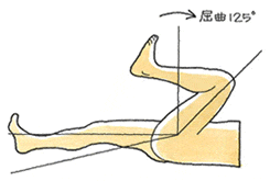 股関節の屈曲